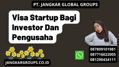 Visa Startup Bagi Investor Dan Pengusaha