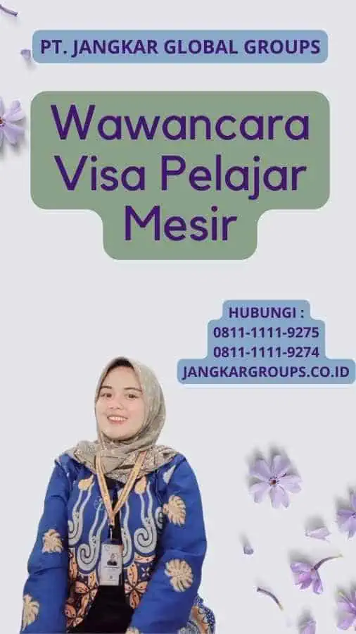 Wawancara Visa Pelajar Mesir