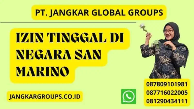 Izin Tinggal di Negara San Marino