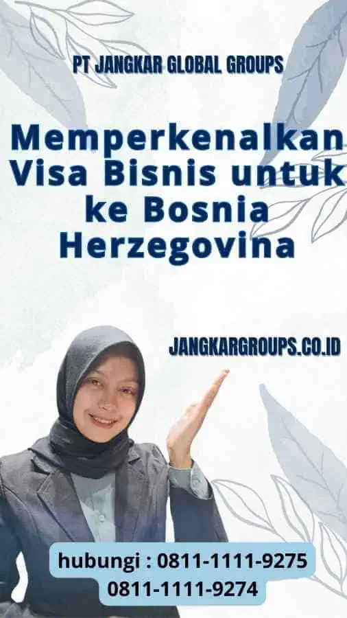 Memperkenalkan Visa Bisnis untuk ke Bosnia Herzegovina