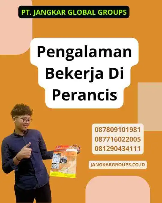 Pengalaman Bekerja Di Perancis