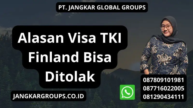 Alasan Visa TKI Finland Bisa Ditolak