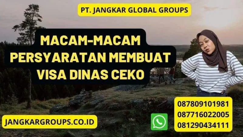 Macam-Macam Persyaratan Membuat Visa Dinas Ceko