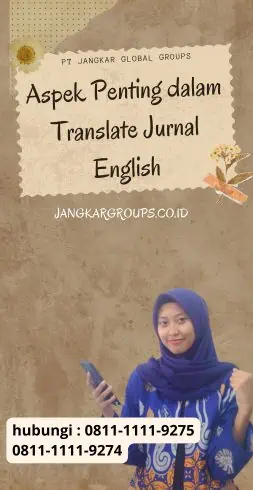 Aspek Penting dalam Translate Jurnal English