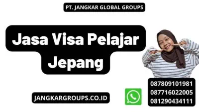 Jasa Visa Pelajar Jepang