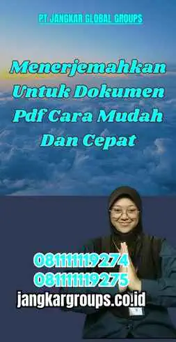 Menerjemahkan Untuk Dokumen Pdf Cara Mudah Dan Cepat