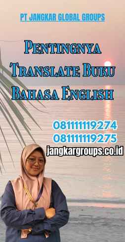 Pentingnya Translate Buku Bahasa English