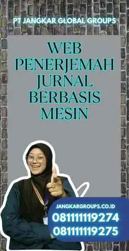 Web Penerjemah Jurnal Berbasis Mesin