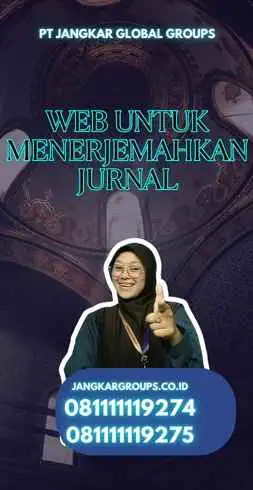 Web Untuk Menerjemahkan Jurnal