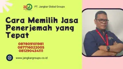 Cara Memilih Jasa Penerjemah yang Tepat