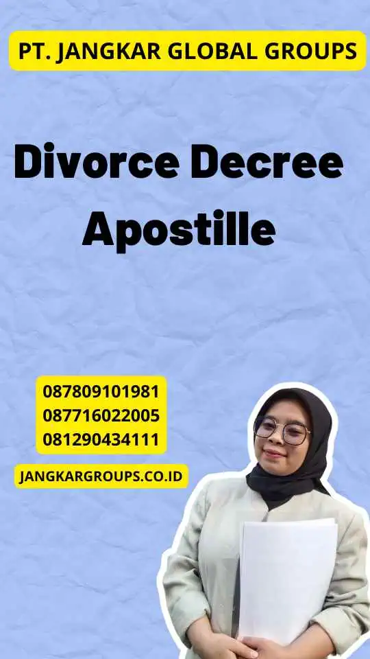 Divorce Decree Apostille