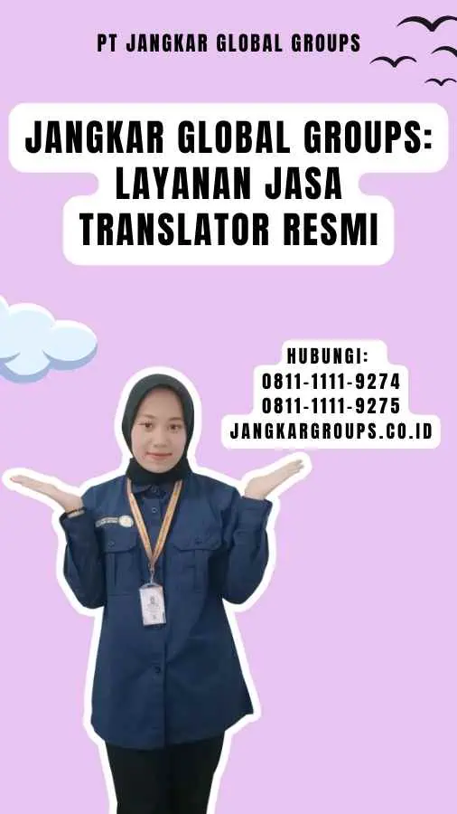 Jangkar Global Groups Layanan Jasa Translator Resmi