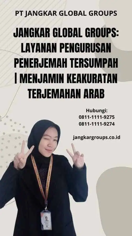 Jangkar Global Groups: Layanan Pengurusan Penerjemah Tersumpah | Menjamin Keakuratan Terjemahan Arab