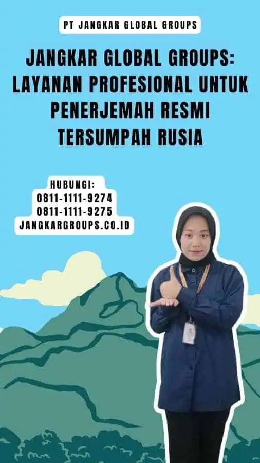 Jangkar Global Groups Layanan Profesional untuk Penerjemah Resmi Tersumpah Rusia