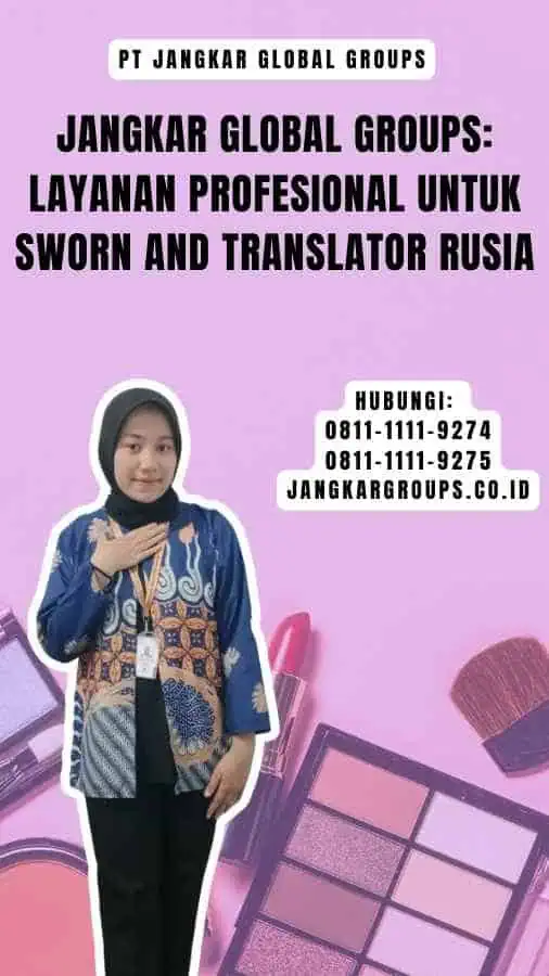 Jangkar Global Groups Layanan Profesional untuk Sworn and Translator Rusia