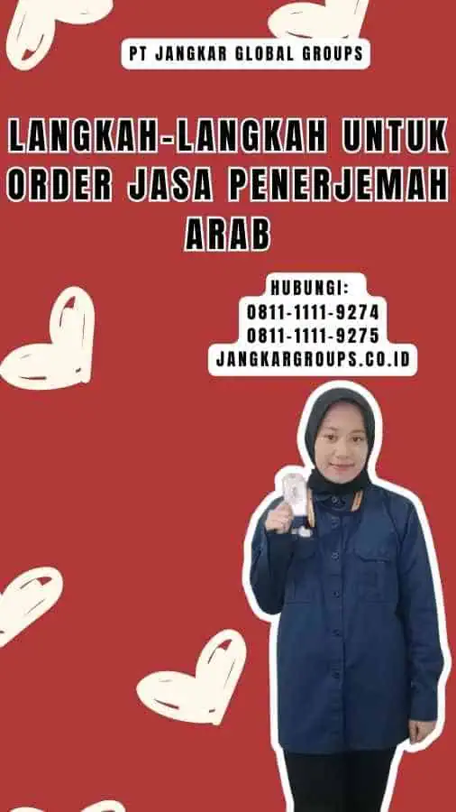 Langkah-langkah untuk Order Jasa Penerjemah Arab