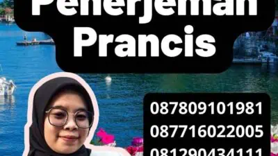 Mengenal Jasa Penerjemah Prancis