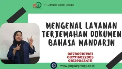 Mengenal Layanan Terjemahan Dokumen Bahasa Mandarin