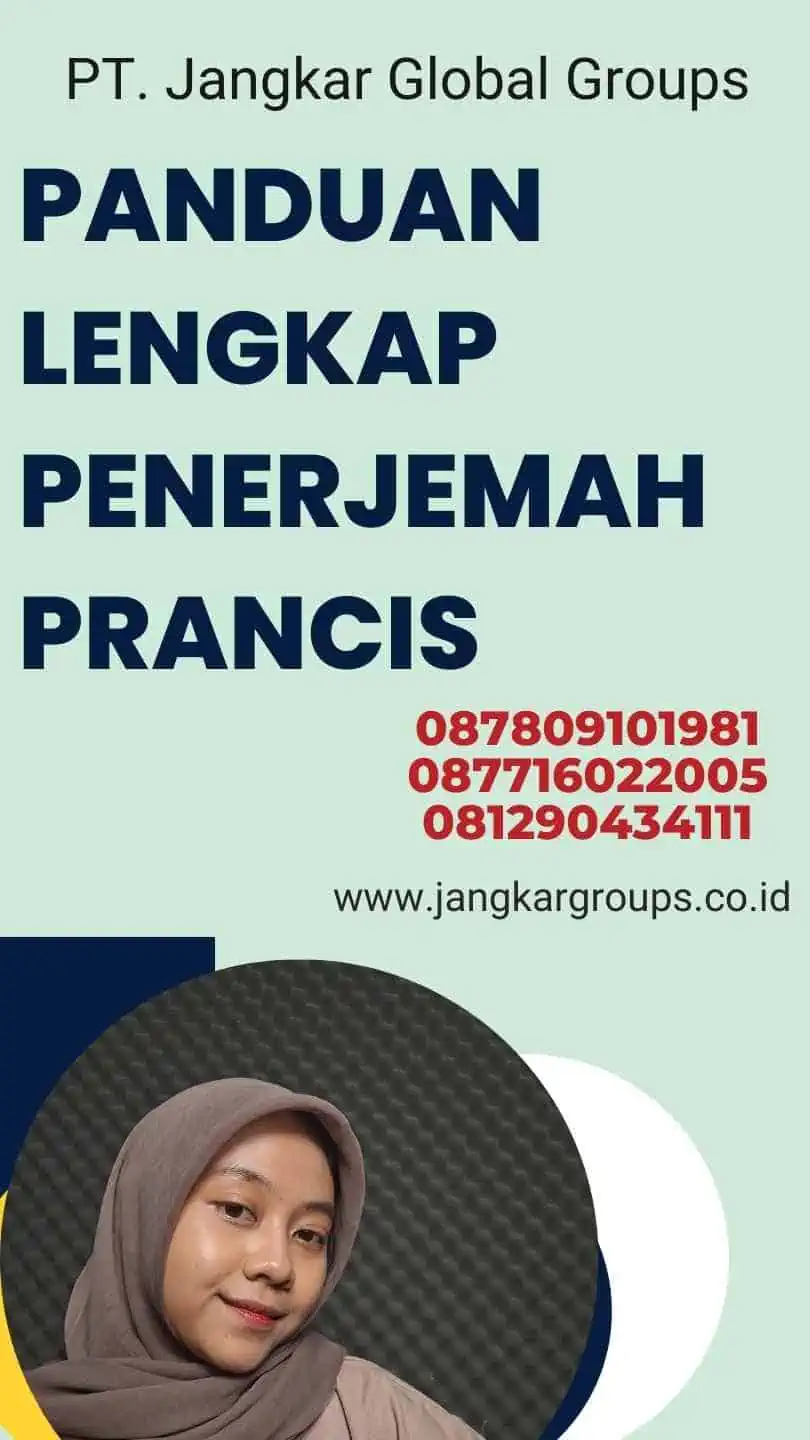 Panduan Lengkap Penerjemah Prancis