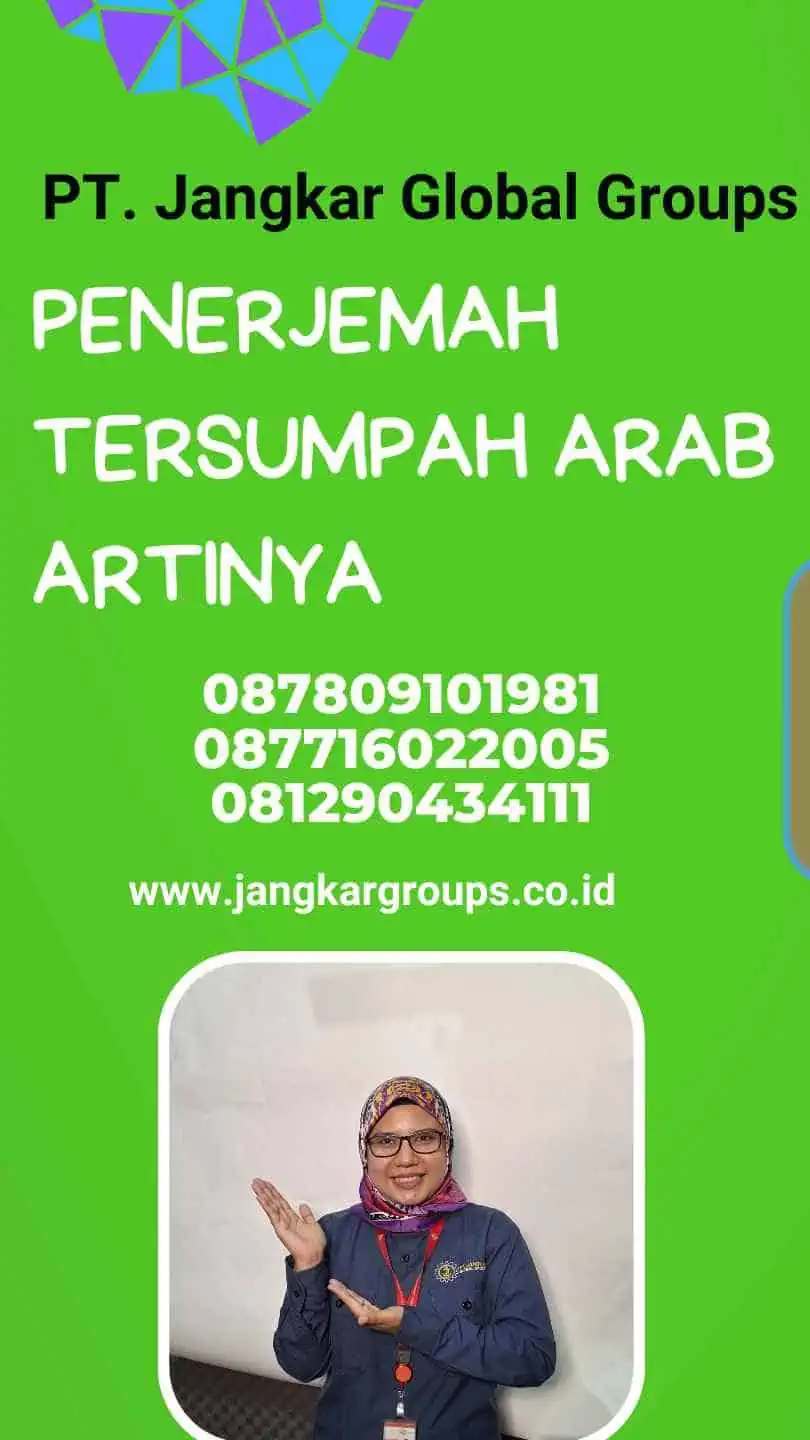 Penerjemah Tersumpah Arab Artinya