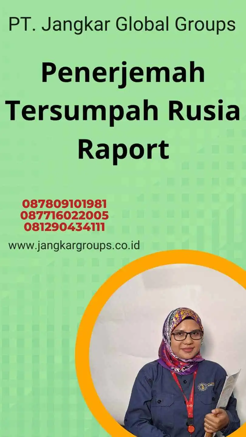 Penerjemah Tersumpah Rusia Raport