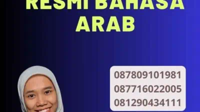 Penerjemahan: Penerjemah Resmi Bahasa Arab