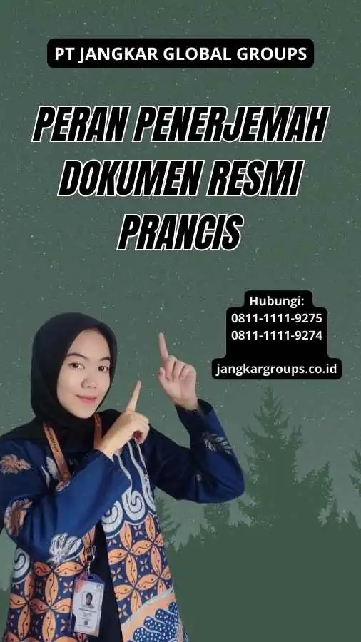 Peran Penerjemah Dokumen Resmi Prancis