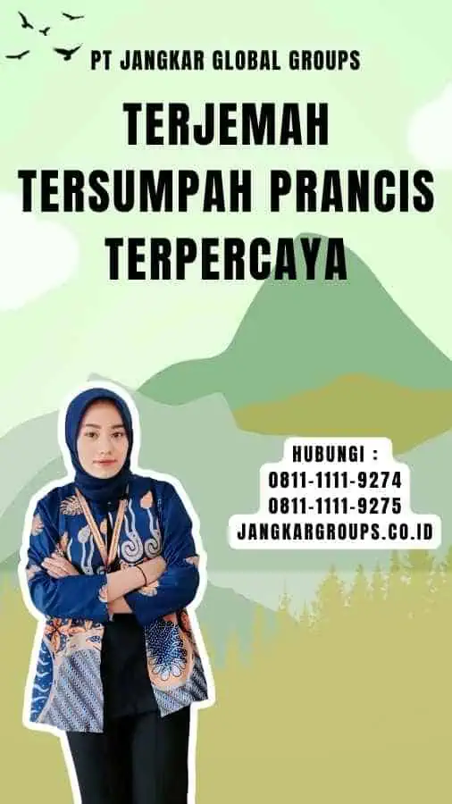 Terjemah Tersumpah Prancis Terpercaya