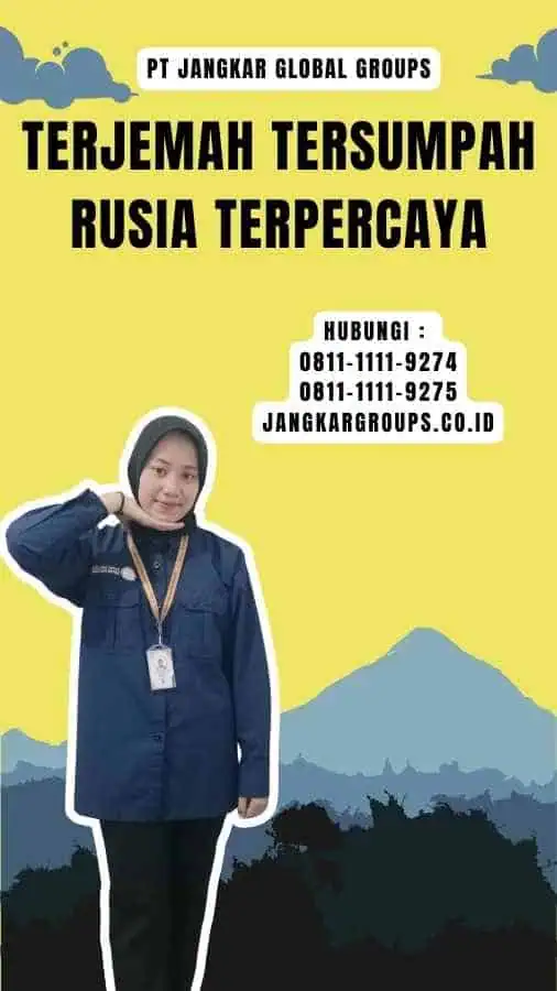 Terjemah Tersumpah Rusia Terpercaya