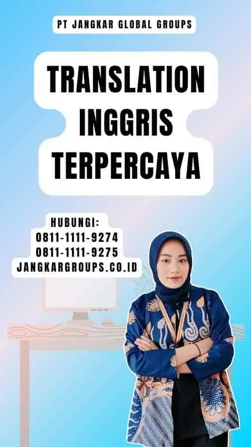 Translation Inggris Terpercaya