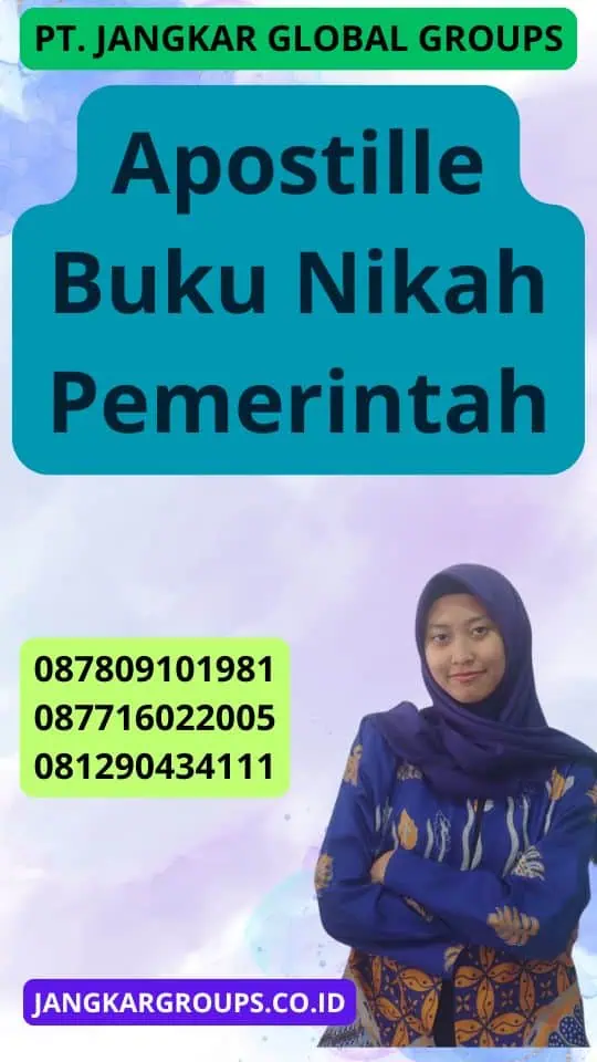 Apostille Buku Nikah Pemerintah