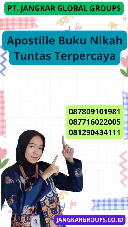 Apostille Buku Nikah Tuntas Terpercaya