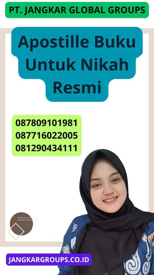 Apostille Buku Untuk Nikah Resmi