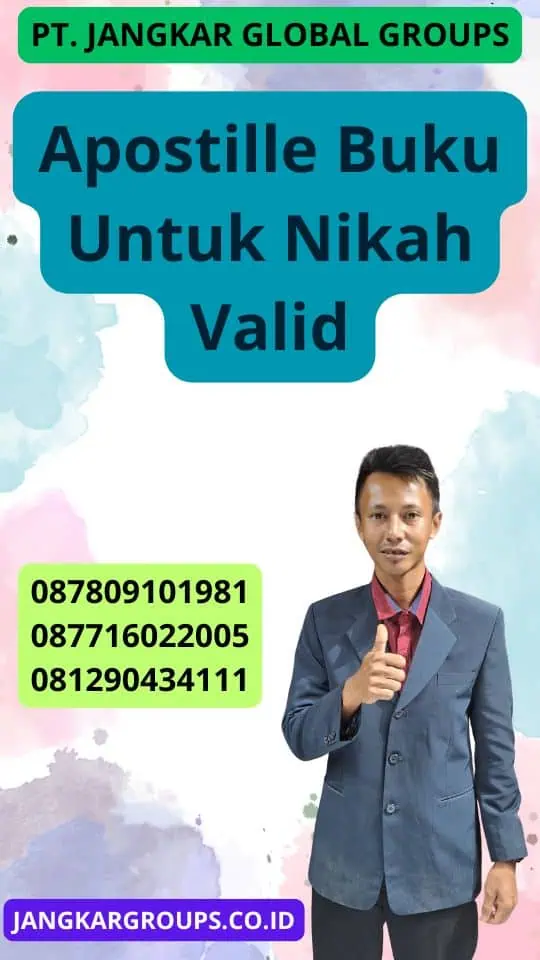 Apostille Buku Untuk Nikah Valid