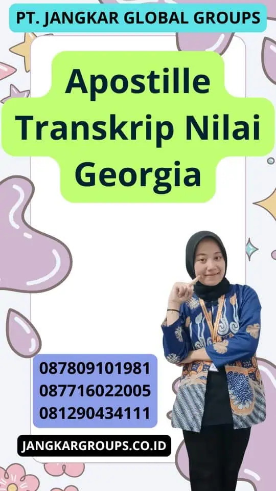 Apostille Transkrip Nilai Georgia