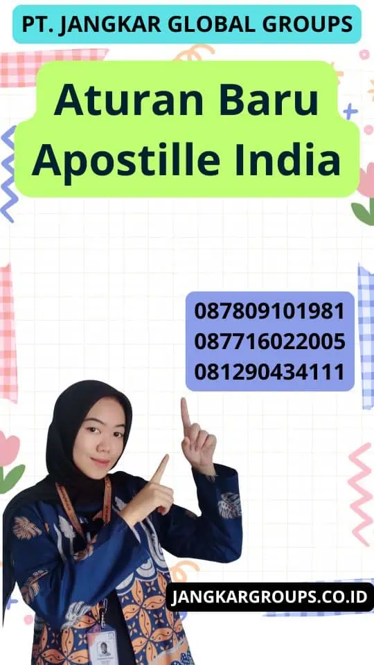 Aturan Baru Apostille India