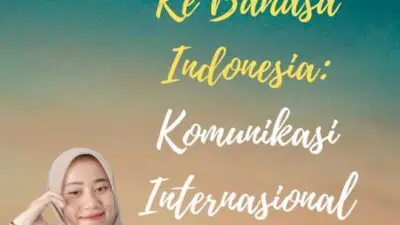 Bahasa Prancis Ke Bahasa Indonesia: Komunikasi Internasional