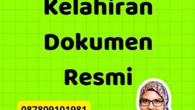 Biaya Legalisasi Akta Kelahiran Dokumen Resmi