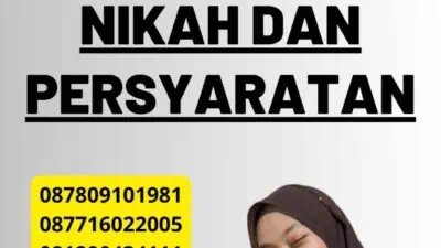 Biaya Legalisir Buku Nikah dan Persyaratan