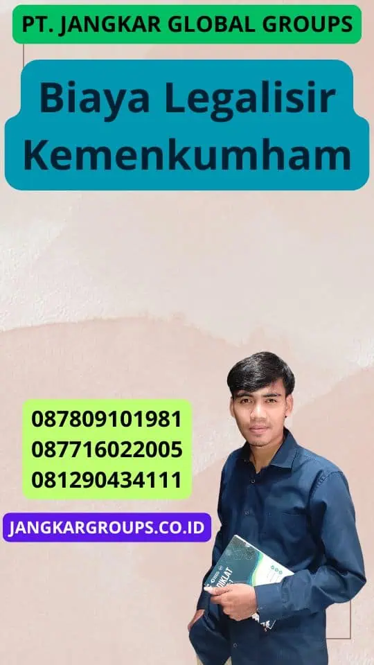 Biaya Legalisir Kemenkumham