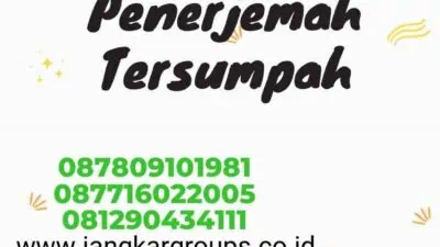 Contoh Dokumen Terjemah Jerman Penerjemah Tersumpah