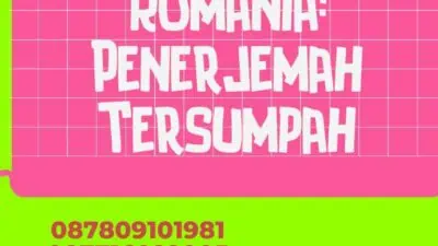 Contoh Dokumen Terjemah Romania: Penerjemah Tersumpah