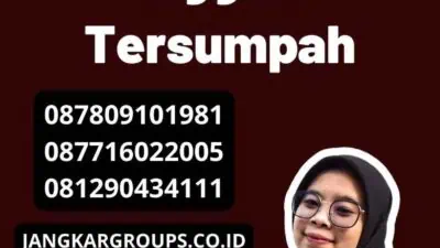 Contoh Hasil Penerjemahan Inggris Tersumpah