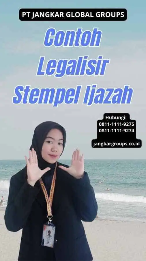 Contoh Legalisir Stempel Ijazah