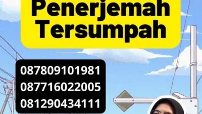 Dokumen Hasil Penerjemah Turki Penerjemah Tersumpah