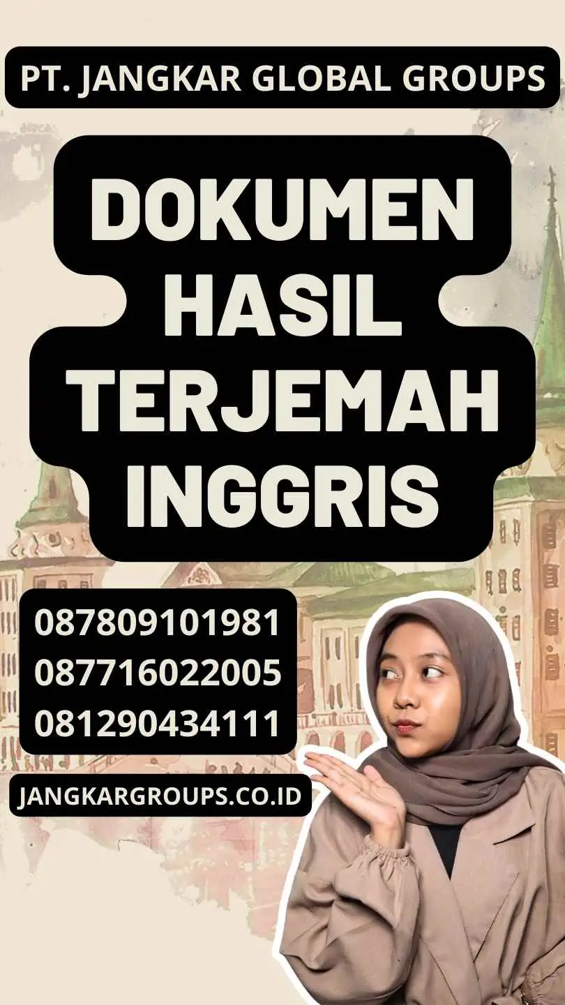 Dokumen Hasil Terjemah Inggris 