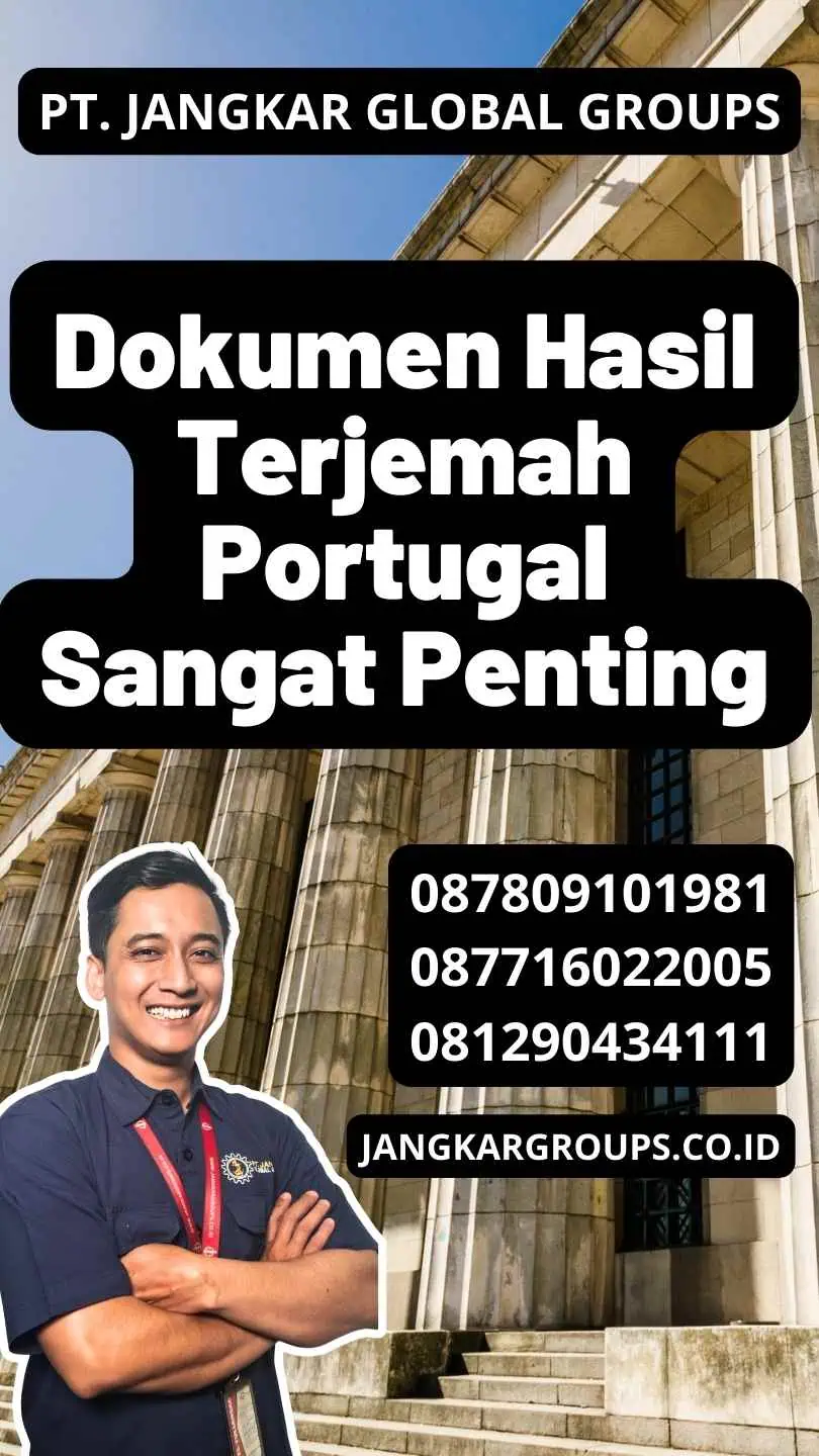 Dokumen Hasil Terjemah Portugal Sangat Penting