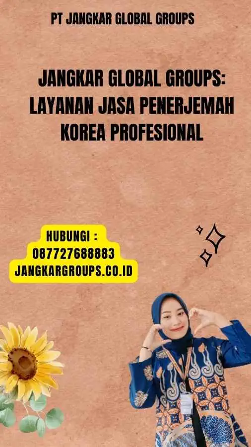 Jangkar Global Groups Layanan Jasa Penerjemah Korea Profesional