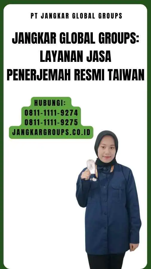 Jangkar Global Groups Layanan Jasa Penerjemah Resmi Taiwan