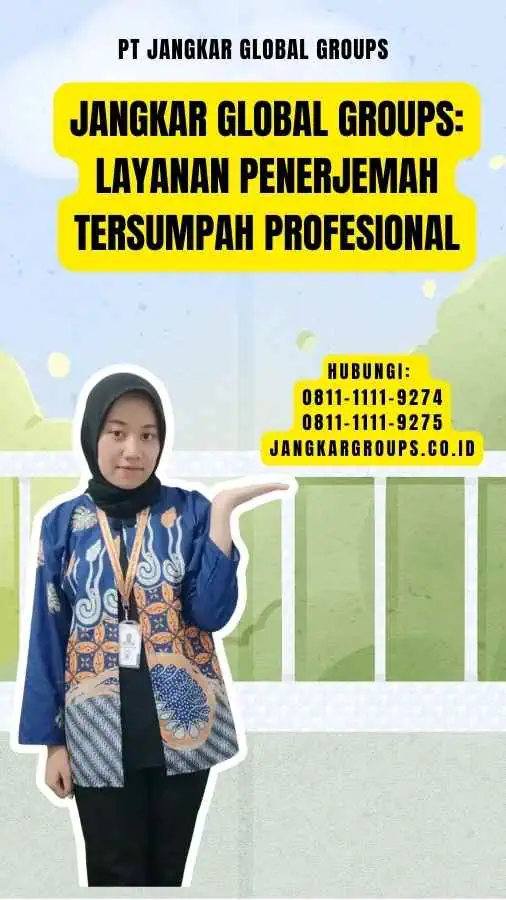 Jangkar Global Groups Layanan Penerjemah Tersumpah Profesional